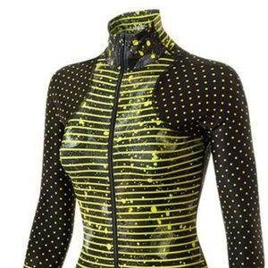 NWT Shebeest galactic long sleeve biking jersey